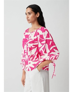 Блуза 3/4 Arm, цвет pink-weiß Comma,