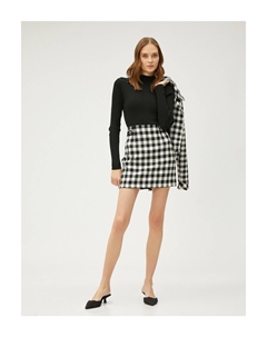 Свитер с полуводолазкой, черный Koton