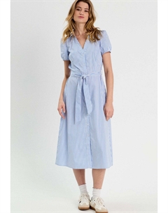 Платье-рубашка MIT GÜRTEL, темно-синий Cache cache