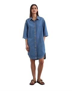 Платье до колена, цвет clean mid blue wash Marc o'polo