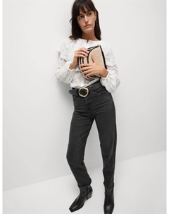 Джинсы-бойфренды до щиколотки Grazer, черный Marks & spencer