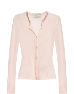 Кардиган на пуговицах, розовый Blumarine