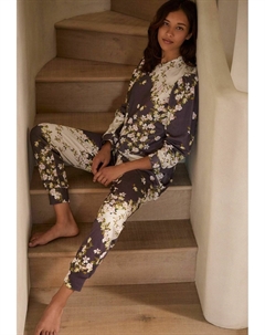 Пижамный комплект REGULAR FIT FLORAL SET, фиолетовый B by ted baker