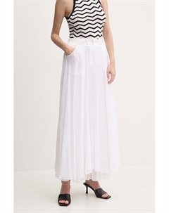 Шелковая юбка, белый Answear lab
