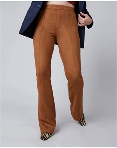 Женские моделирующие леггинсы с капюшоном под замшу, цвет Camel Spanx