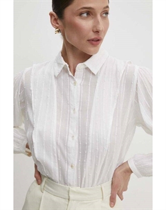 Хлопковая рубашка, бежевый Answear lab