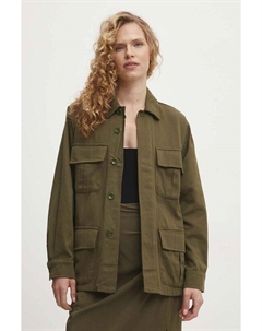 Куртка-рубашка, зеленый Answear lab