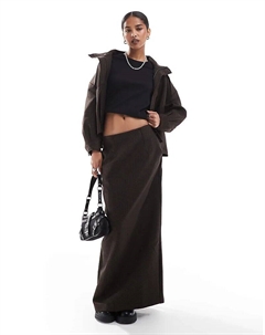 – Choussy – Юбка в коричневую клетку Scalpers