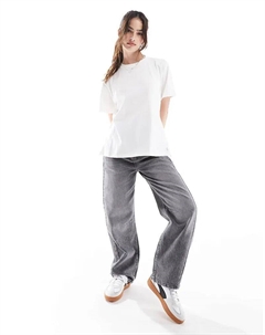 – Футболка белого цвета с узлом на спине Scalpers