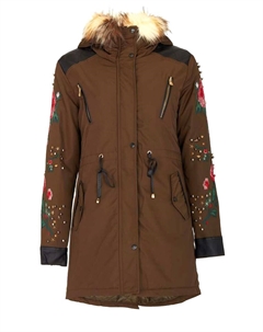 Межсезонная парка, цвет Olive/Dark green Cipo&baxx