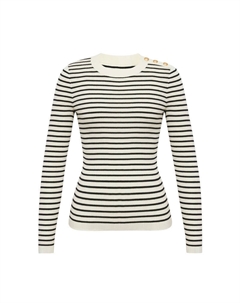 Свитер в полоску, серый Deep breath