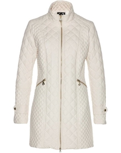 Короткое стеганое пальто, бежевый Bpc selection