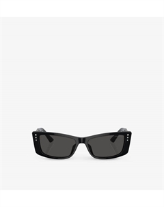 Солнцезащитные очки Jc5002Bu в прямоугольной оправе из ацетата, черный Jimmy choo