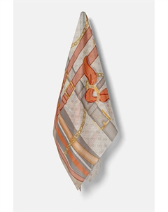 Шелковая шаль ШАРФ, бежевый Guess