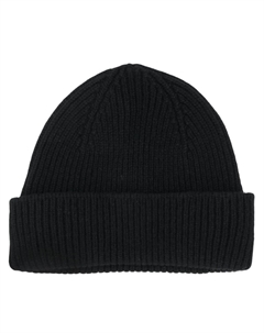 Трикотажная шапка в рубчик, черный Paul smith