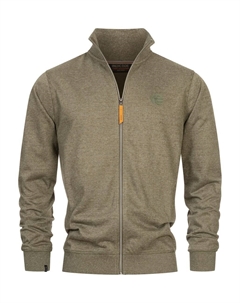 Куртка на молнии Zip-Up Hoodie Yanic, оливковый Indicode jeans