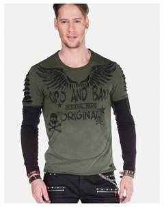 Толстовка Sweatshirts, хаки Cipo&baxx