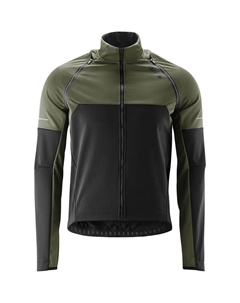 Куртка велосипедная, цвет dunkelolivgrün/schwarz Gonso