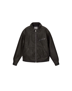 Куртка из искусственной кожи WORKER, черный Pull & bear