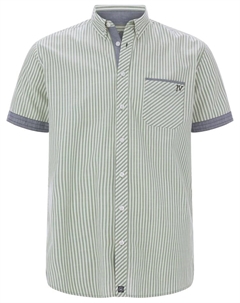 Рубашка, цвет grün gestreift Jan vanderstorm