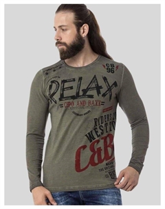 Функциональный лонгслив, хаки Cipo&baxx