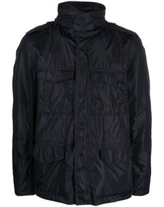 Ветровка с потайным капюшоном, синий Aspesi