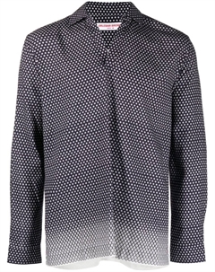 Рубашка с монограммой, синий Orlebar brown