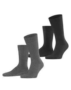 Носки в вертикальную полоску, 2 пары, мультиколор Esprit