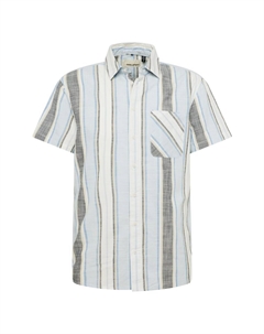 Рубашка обычного кроя на пуговицах, светло-синий Blend