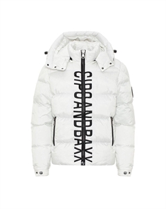 Стеганая куртка с классным внешним видом, белый Cipo&baxx