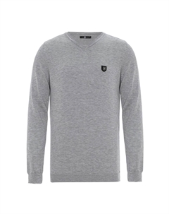 Свитер с V-образным вырезом, цвет Lightgrey Cipo&baxx