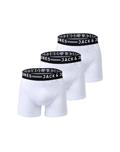 Мужские боксеры, 3 шт. - SENSE TRUNKS, хлопок стрейч Jack & jones