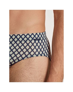 Боксеры, смесь хлопка, эластичный пояс, мужские, цвет Insignia Blue Calida