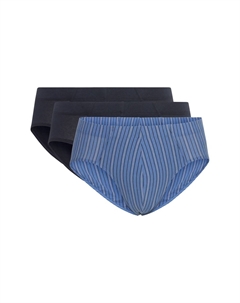 Набор из 3 трусов с эластичной резинкой на талии 95/5 Essentials для мужчин, цвет Sortiert Schiesser