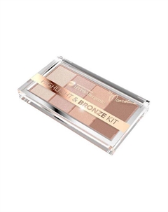 Бронзер для лица Hypo Paleta de Iluminadores y Bronceadores, Multicolor Bell