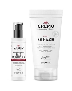 Средство для умывания и увлажняющий крем для лица для мужчин Cremo