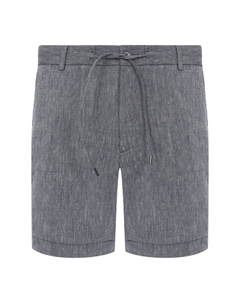 Шорты изо льна и вискозы Boss