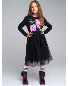 Платье с юбкой из сетки Playtoday tween