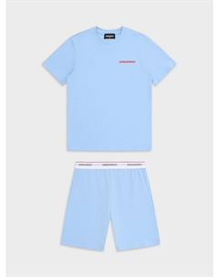 Пижама голубого цвета Dsquared2
