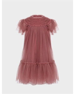 Розовое фатиновое платье C'era una volta