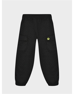 Брюки карго в стразах, черные Barrow