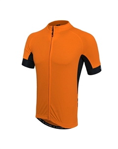 Велофутболка FUNKIER CEFALU J-161 Orange Men Active Jersey с длинной молнией, с водонепрон. карман, оранжевая, 12-937 (Размер XL) Funkierbike