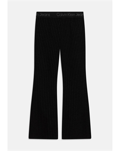Тканевые брюки PINSTRIPE FLARE PANTS, черный Calvin klein