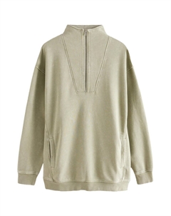 Свитер Sweatshirt, светло-зеленый Next