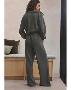 Спортивные брюки KNITLOOK WIDE LEG. REGULAR FIT, серый Next