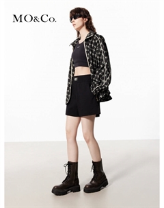 Куртка с капюшоном дышащая спортивная, цветы на черном фоне Moco