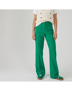 Расклешенные брюки Signature FELICIEN зеленый Laredoute