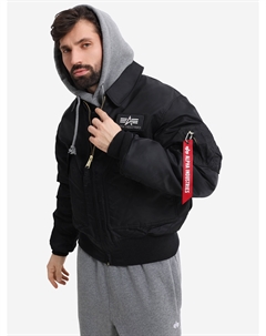 Бомбер утепленный мужской CWU 45/P, Черный Alpha industries
