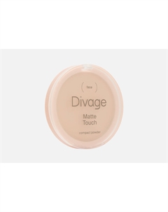 Компактная пудра для лица Matte touch compact powder 10 г Divage