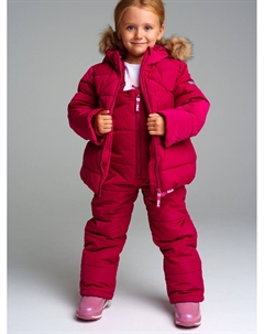 Комплект текстильный с полиуретановым покрытием для девочек: куртка, полукомбинезон Playtoday kids